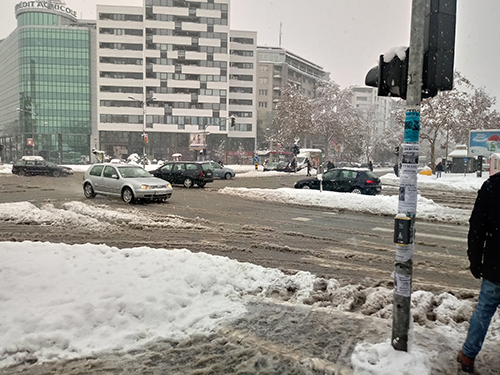 Sneg u Novom Sadu